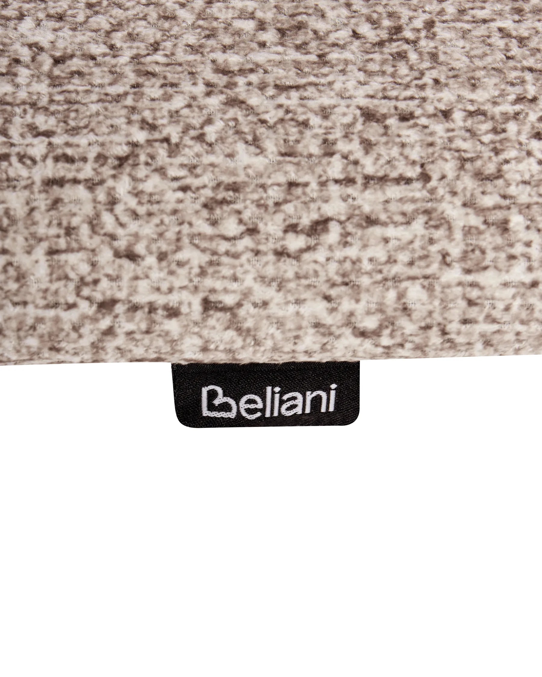 Set of 2 Dining Chairs BLANE Boucle Light Brown/ Taupe