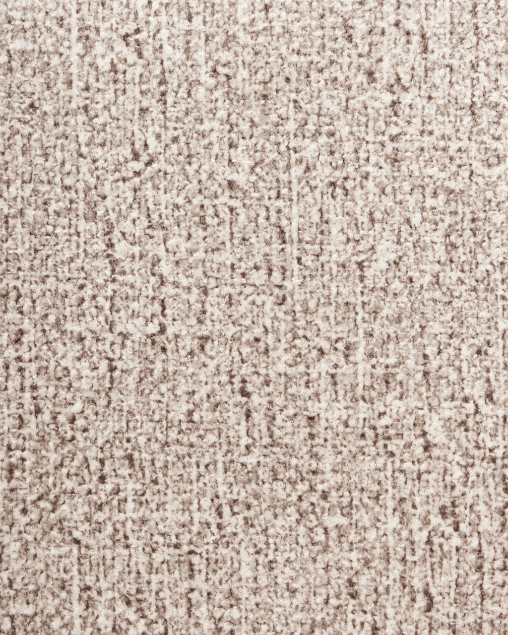 Set of 2 Dining Chairs BLANE Boucle Dark Brown/ Taupe
