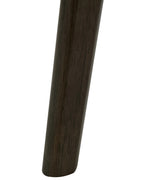 Set of 2 Dining Chairs OVERLY Wood Dark Brown