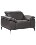 Armchair VEJEN Faux Leather Black