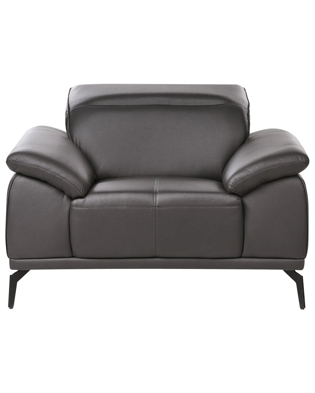 Armchair VEJEN Faux Leather Black