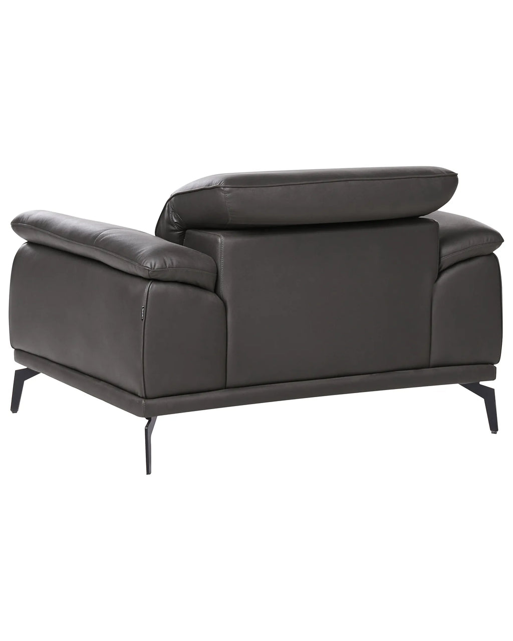Armchair VEJEN Faux Leather Black