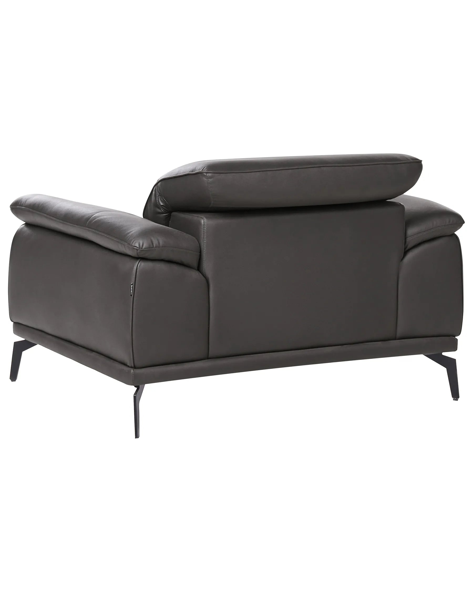 Armchair VEJEN Faux Leather Black