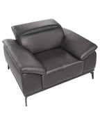 Armchair VEJEN Faux Leather Black