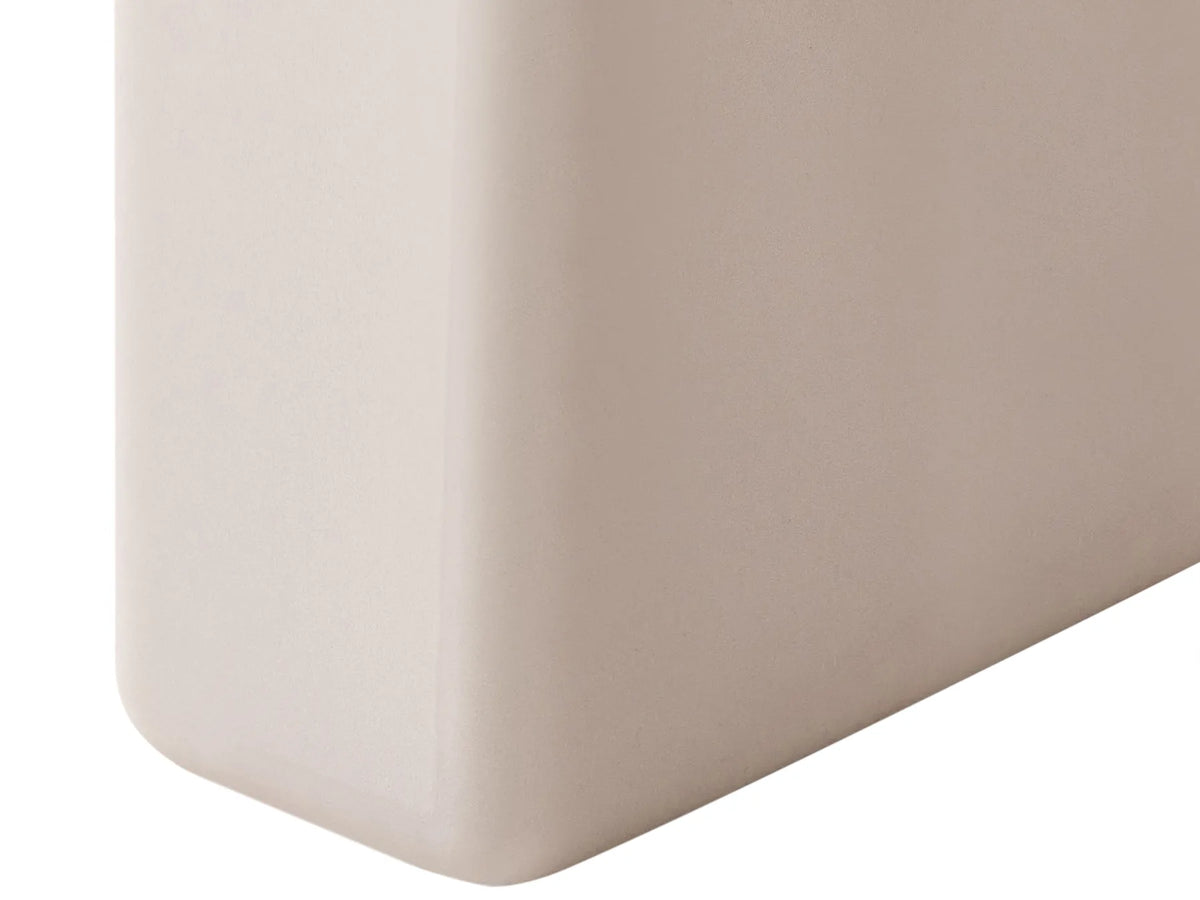 Set of 2 Side Tables YALINA Light Grey — design detail