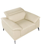 Armchair VEJEN Faux Leather Beige