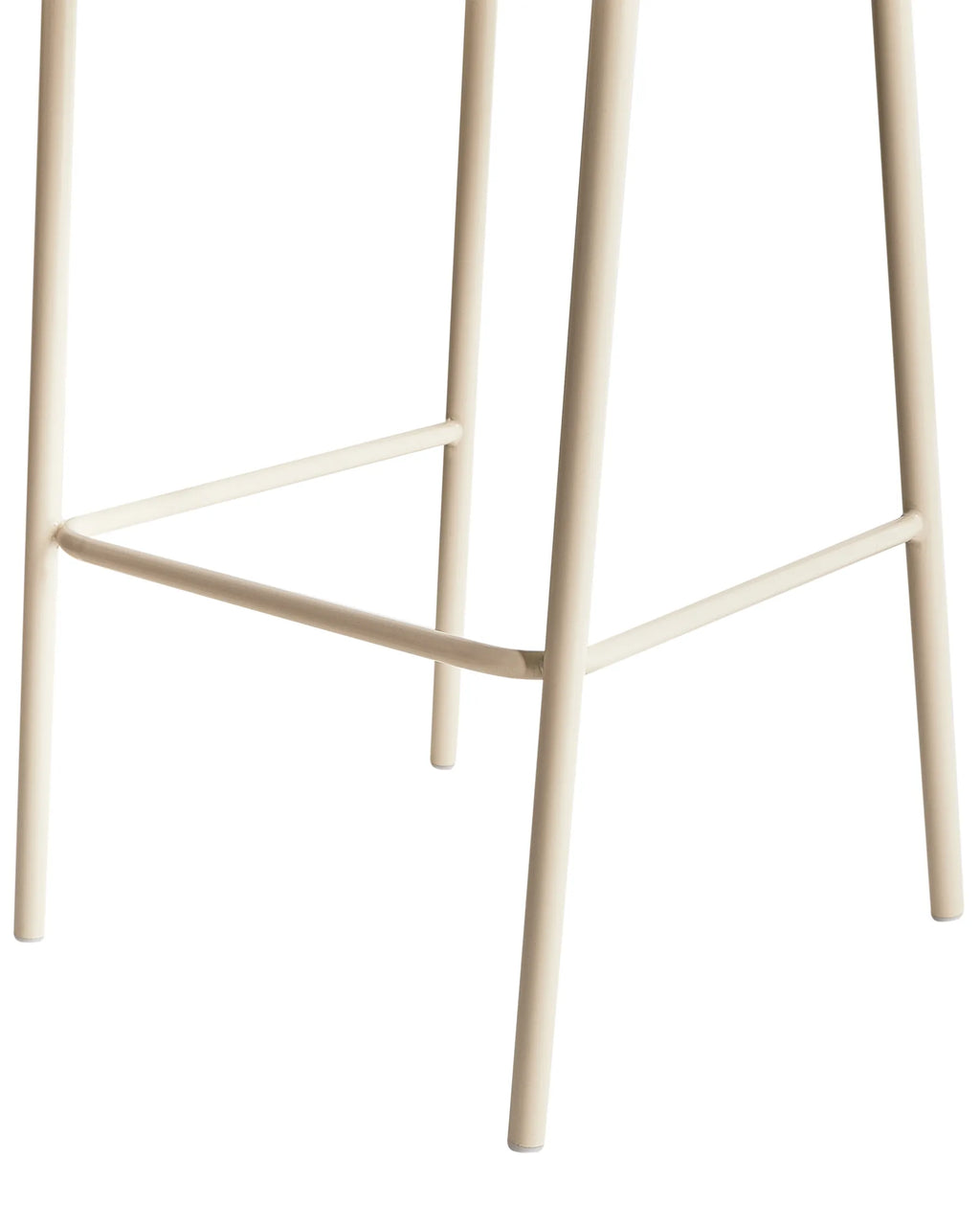 Set of 2 Bar Chairs MINA II Boucle Light Beige