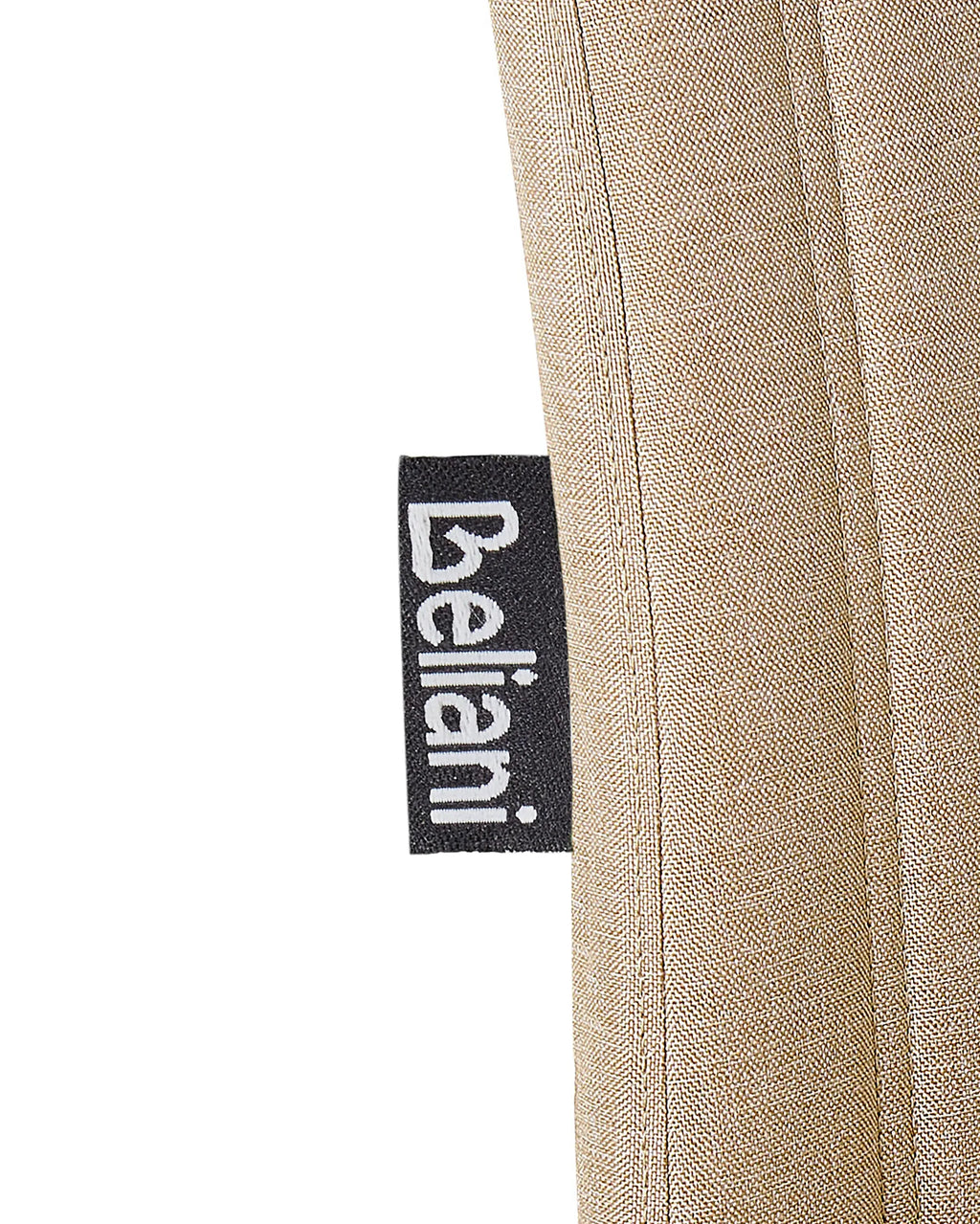 Set of 2 Dining Chairs CALGARY Fabric Sand Beige
