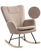 Rocking Chair ROMELLA Boucle Taupe — main product view