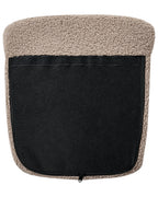 Rocking Chair ROMELLA Boucle Taupe — dimensions view