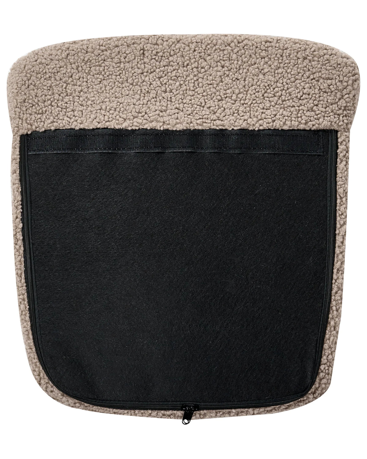 Rocking Chair ROMELLA Boucle Taupe — dimensions view
