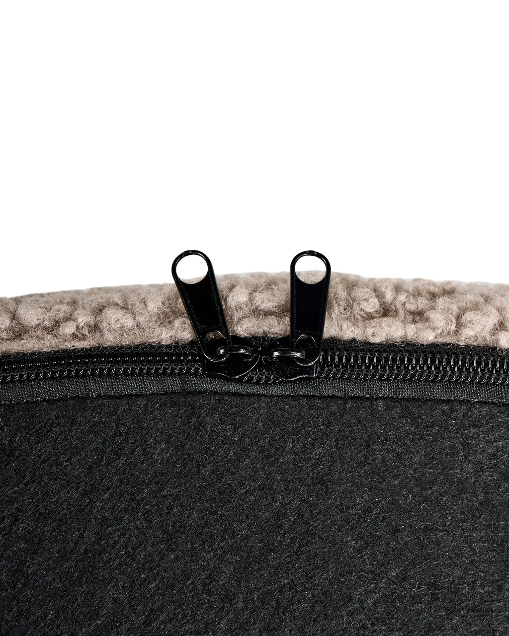 Rocking Chair ROMELLA Boucle Taupe — alternate angled view
