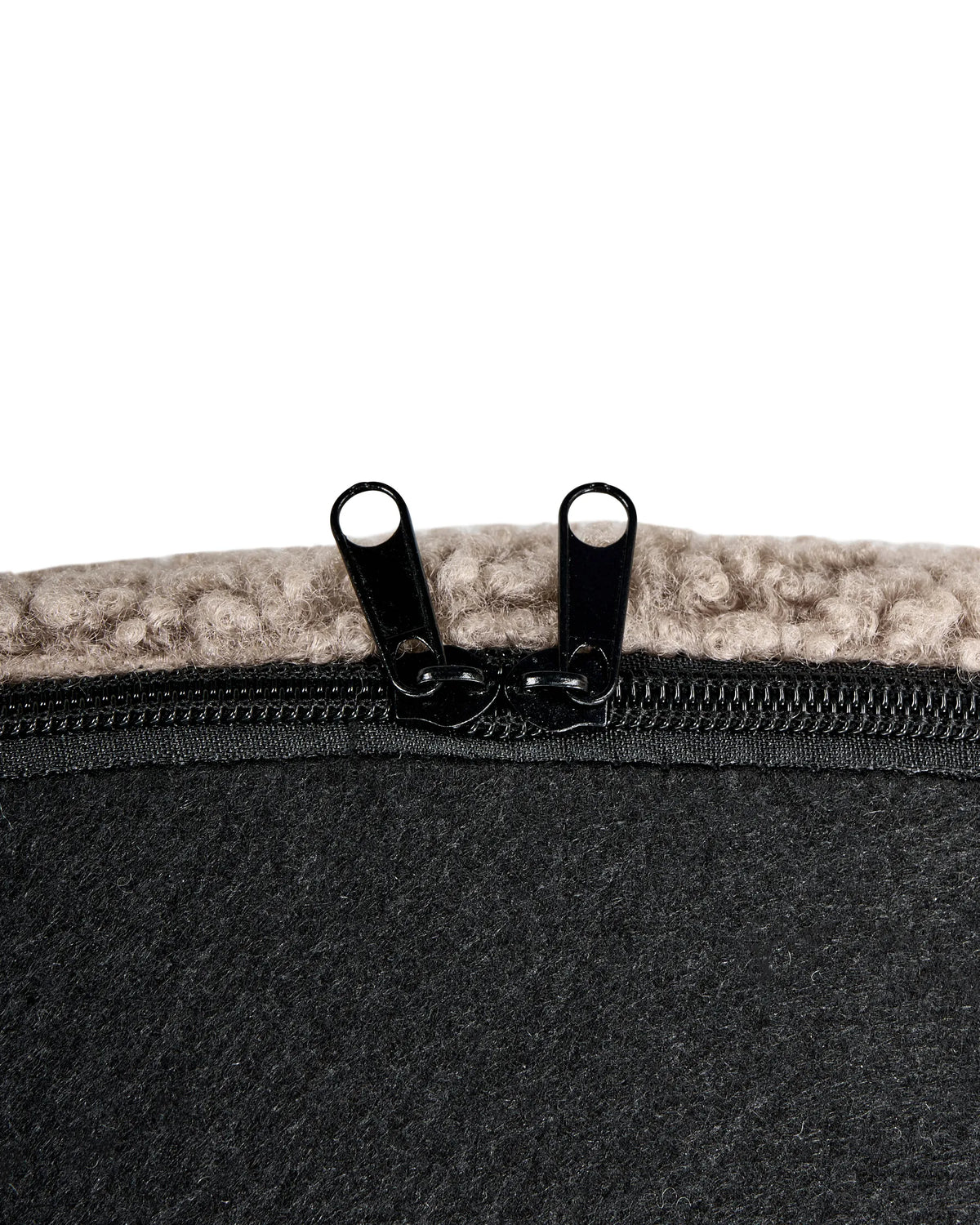 Rocking Chair ROMELLA Boucle Taupe — alternate angled view