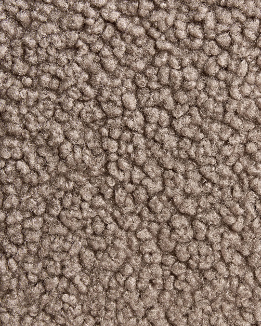 Rocking Chair ROMELLA Boucle Taupe — construction detail