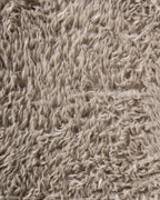Rocking Chair AKRA Faux Fur Taupe