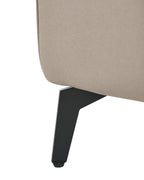 Armchair OMMEL Faux Leather Taupe