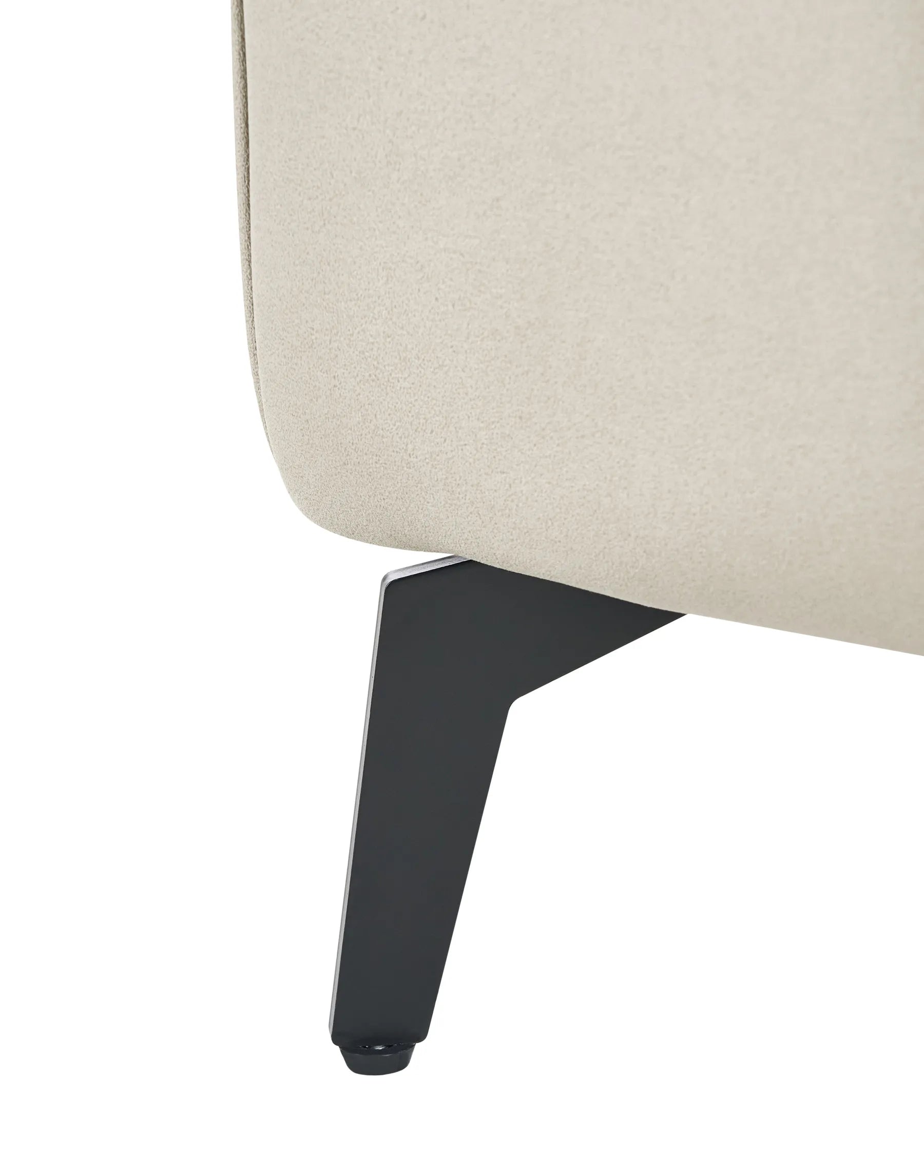 Armchair OMMEL Faux Leather Light Beige