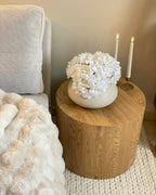 Set of 2 Coffee Tables MANTI Light Brown