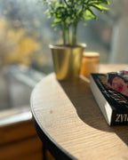 Side Table MELODY Light Brown
