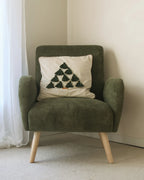 Armchair PLASSEN Fabric Green