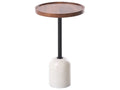 Side Table RAINY Metal White