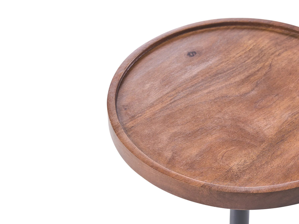 Side Table RAINY Metal White