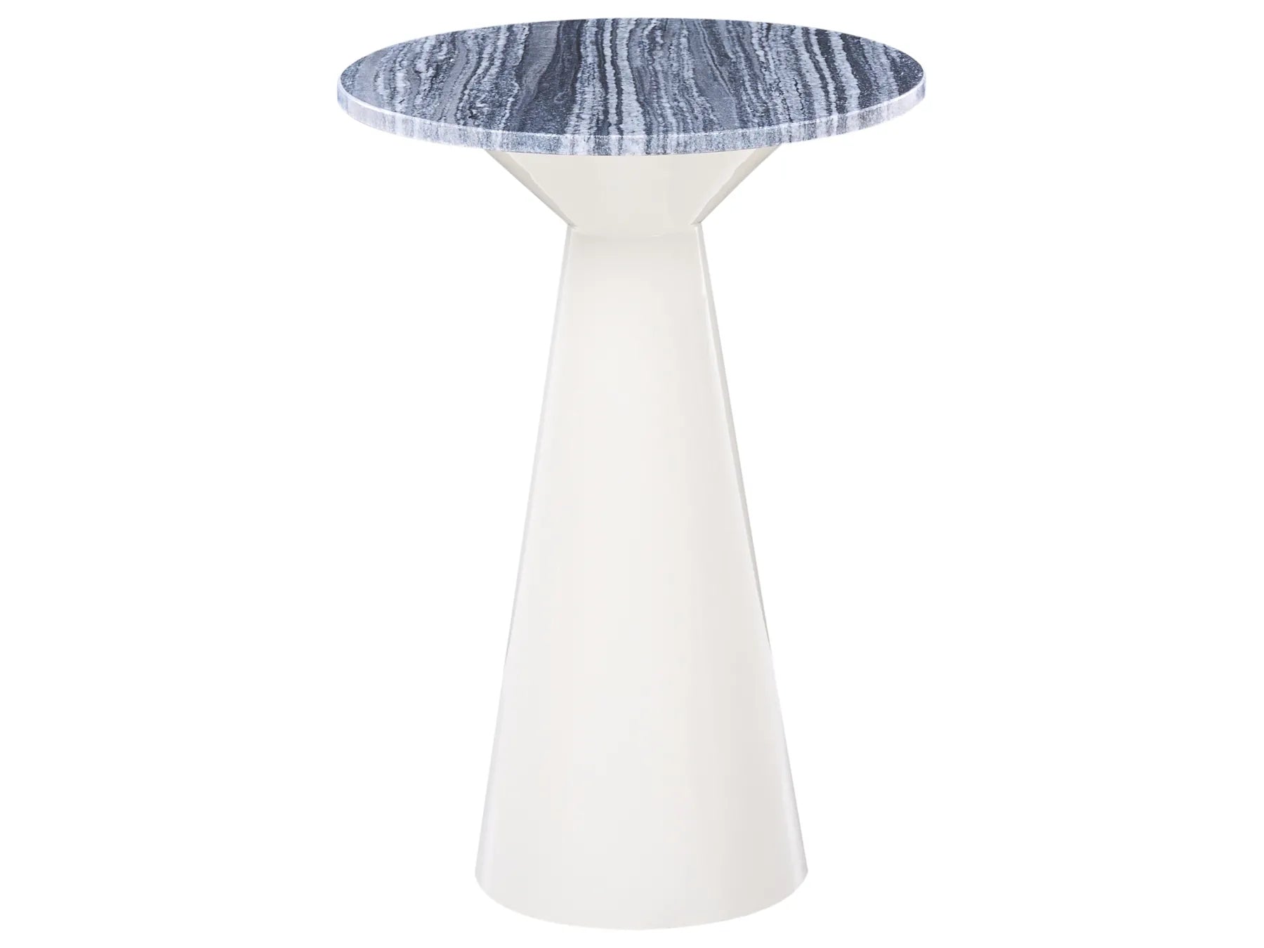 Side Table AMISTAD Metal White