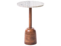 Side Table HARTWELL Mango Wood Brown