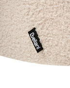 Dining Chair Swivel HAYDEN Boucle Light Beige