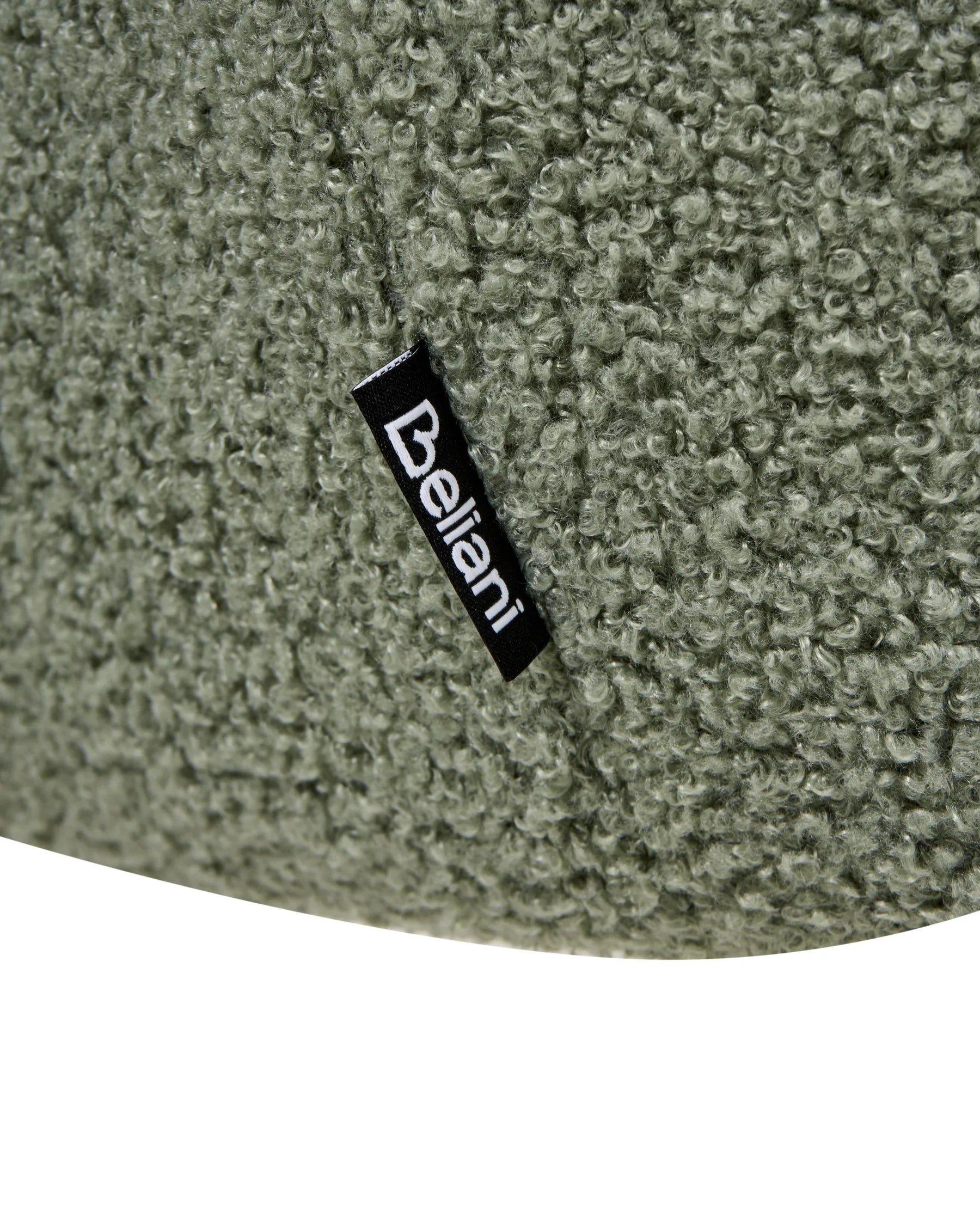 Dining Chair Swivel HAYDEN Boucle Light Green
