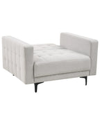 Armchair ABERDEEN Fabric Light Grey