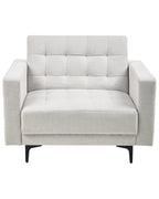 Armchair ABERDEEN Fabric Light Grey