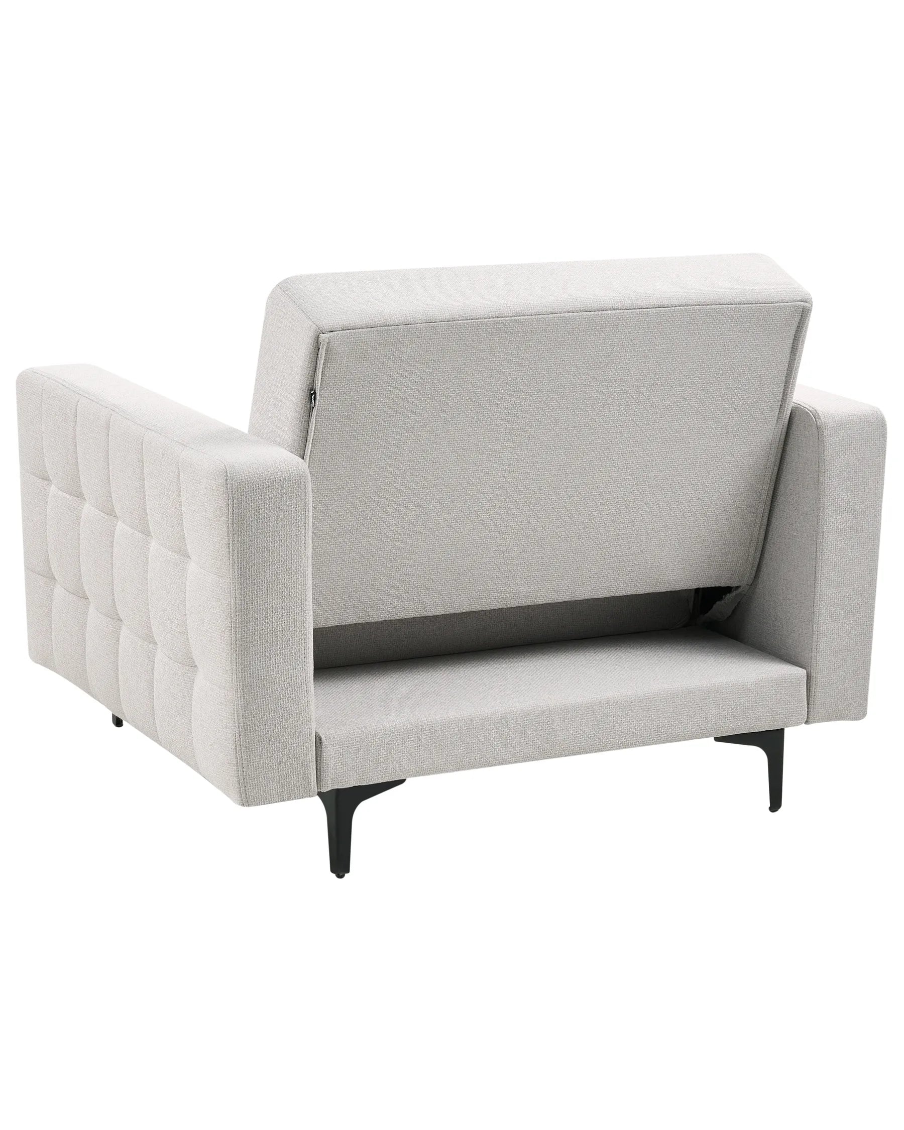 Armchair ABERDEEN Fabric Light Grey