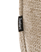 Dining Chair Swivel MOKENA Faux Linen Beige