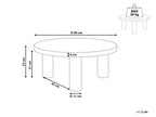 Coffee Table MAUMEE Black