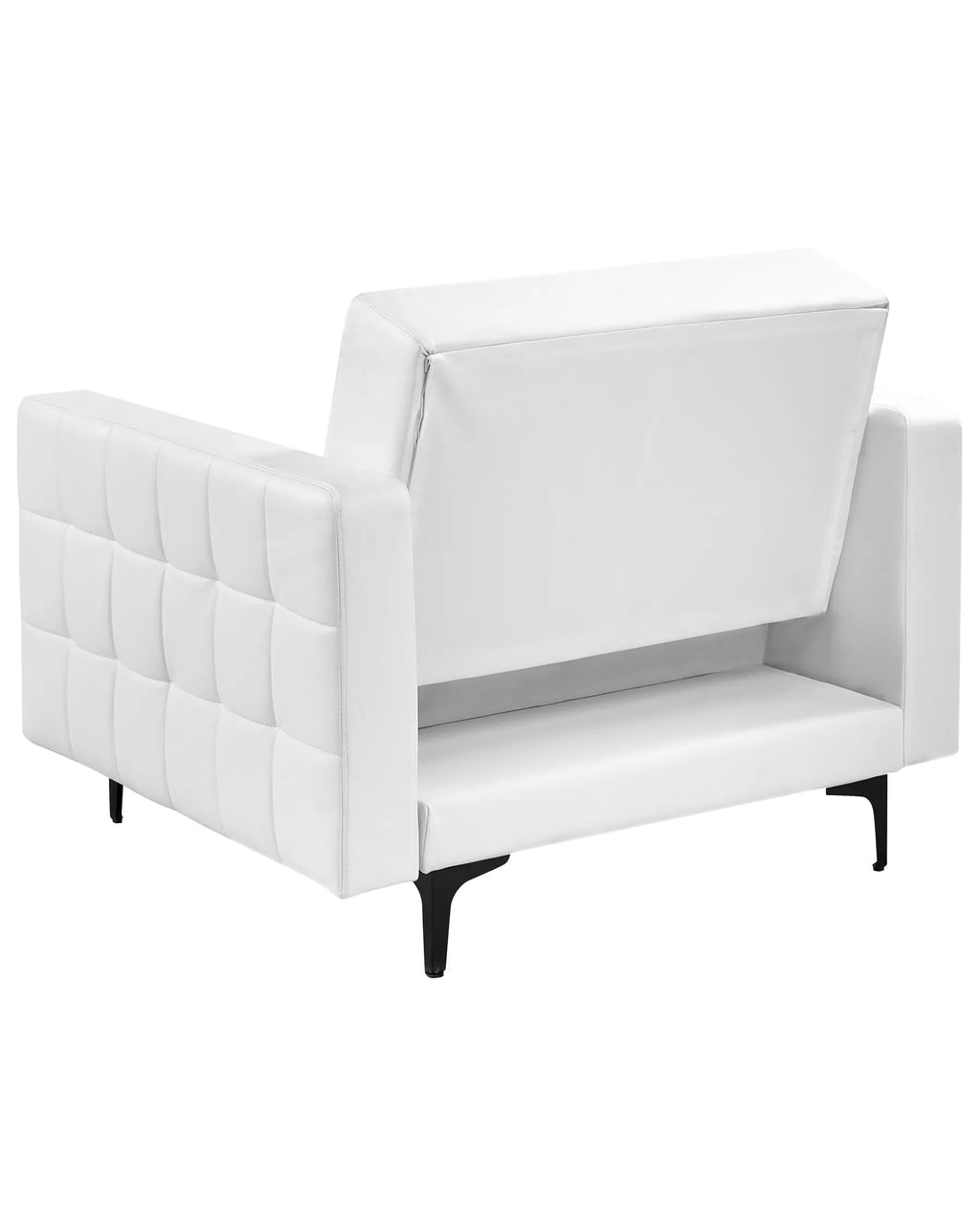 Armchair ABERDEEN Faux Leather White