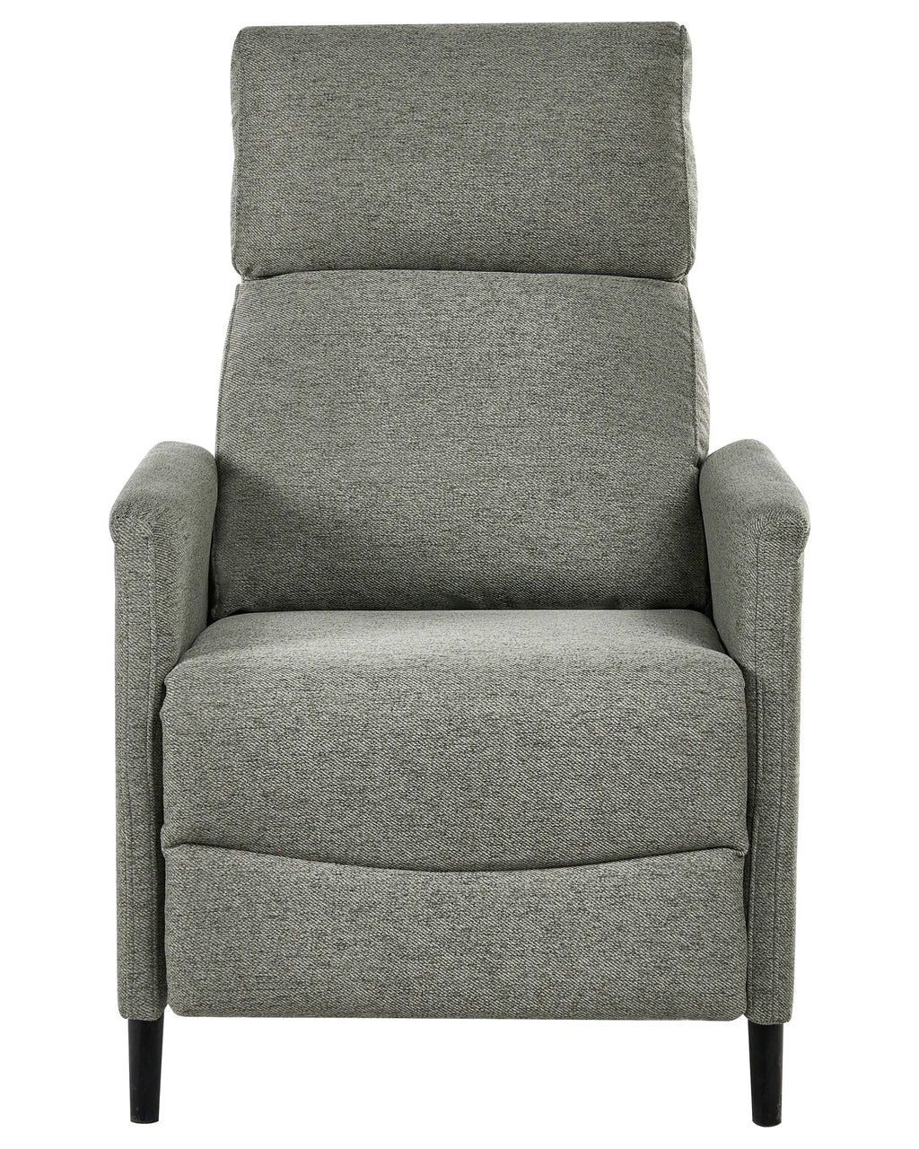 Recliner Chair SELVIK with Footrest Fabric Light Green