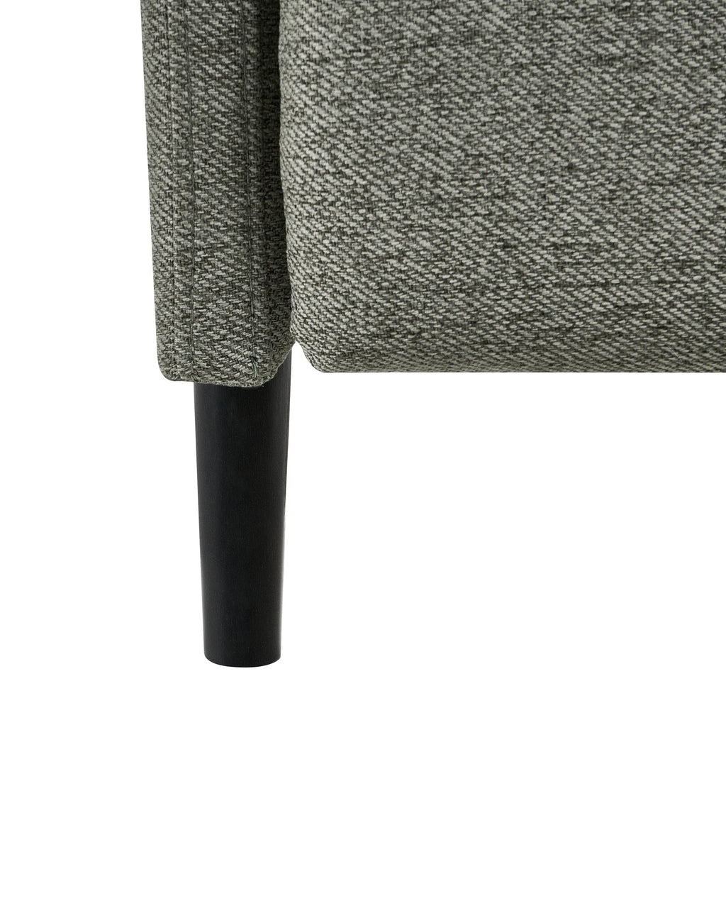 Recliner Chair SELVIK with Footrest Fabric Light Green