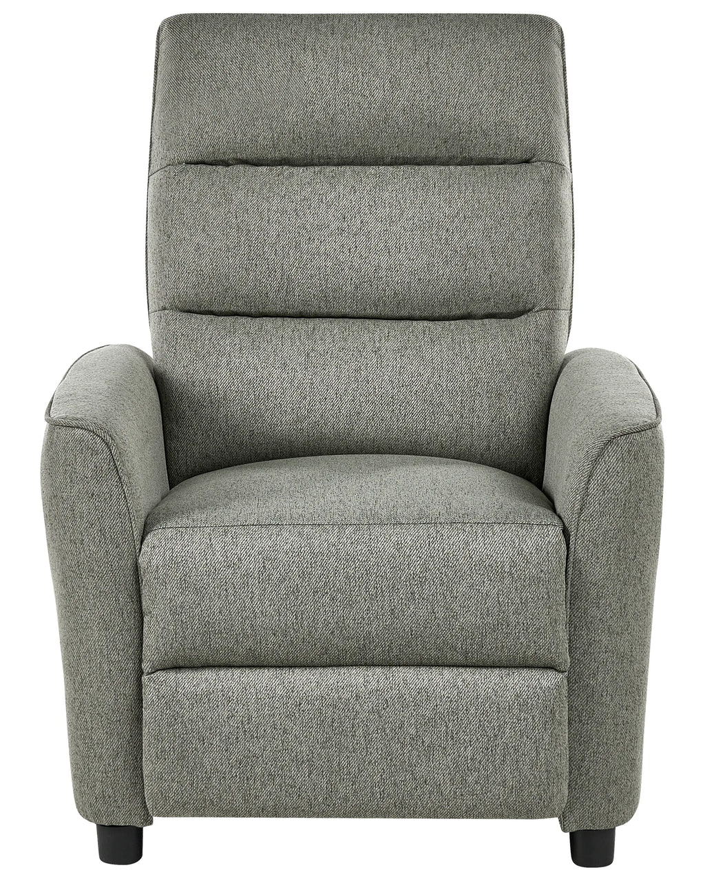 Recliner Chair SANDE with Footrest Fabric Light Green