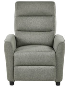Recliner Chair SANDE with Footrest Fabric Light Green