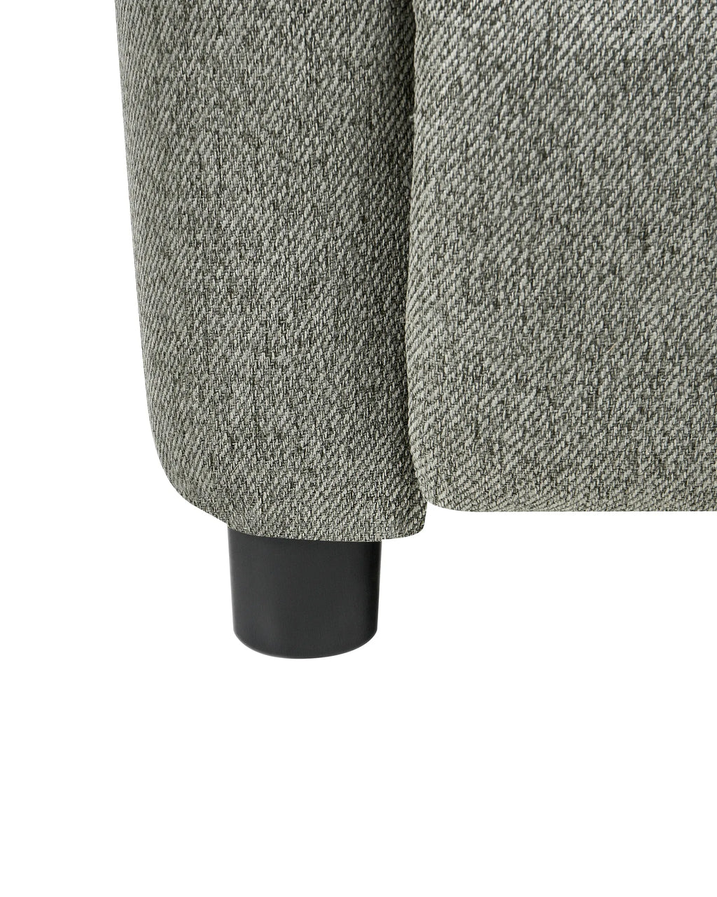 Recliner Chair SANDE with Footrest Fabric Light Green