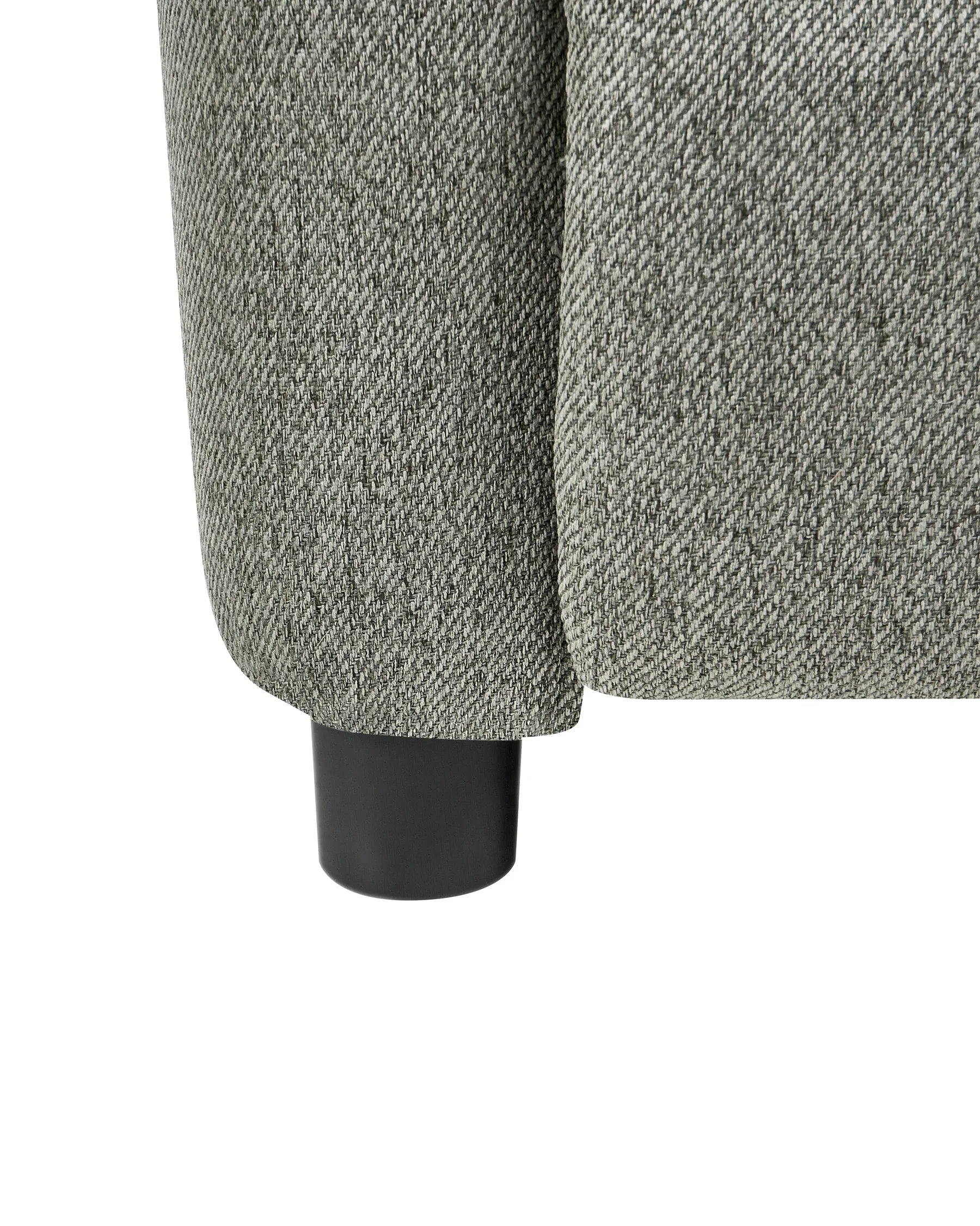 Recliner Chair SANDE with Footrest Fabric Light Green