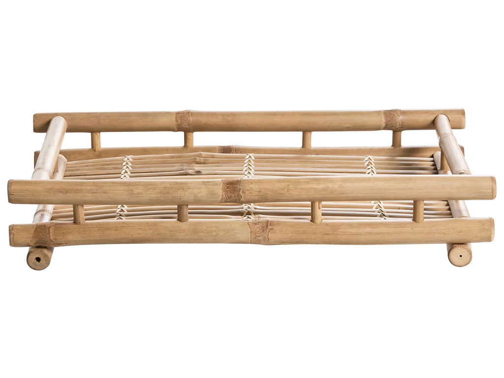 Side Table MISICUNI Bamboo Natural Folding