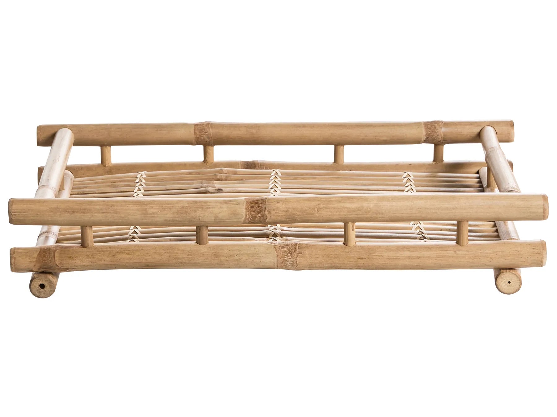 Side Table MISICUNI Bamboo Natural Folding