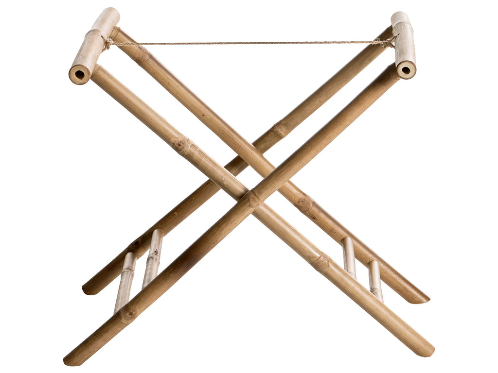 Side Table MISICUNI Bamboo Natural Folding