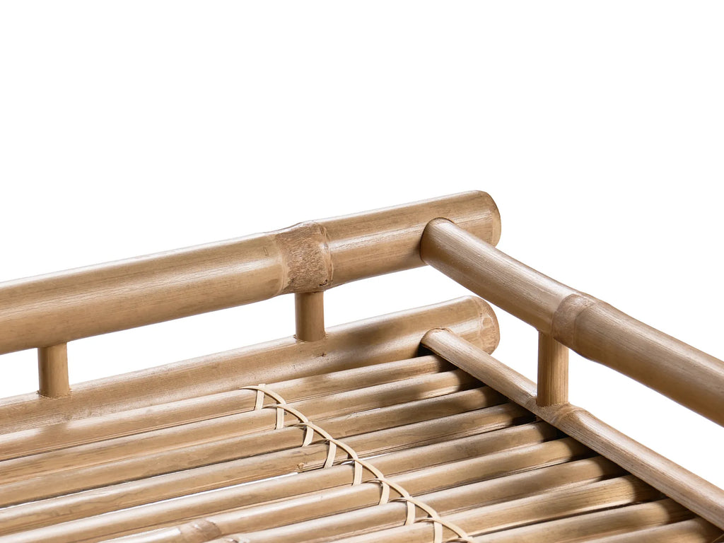 Side Table MISICUNI Bamboo Natural Folding