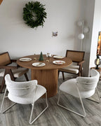 Set of 2 Armchairs KOLSVA Fabric Off-White
