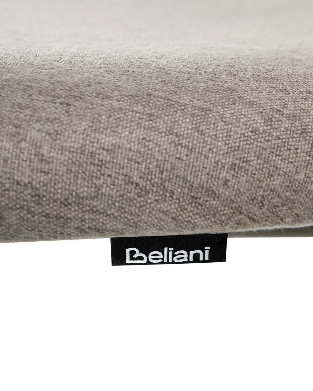 Set of 4 Dining Chairs RILEY Fabric Taupe