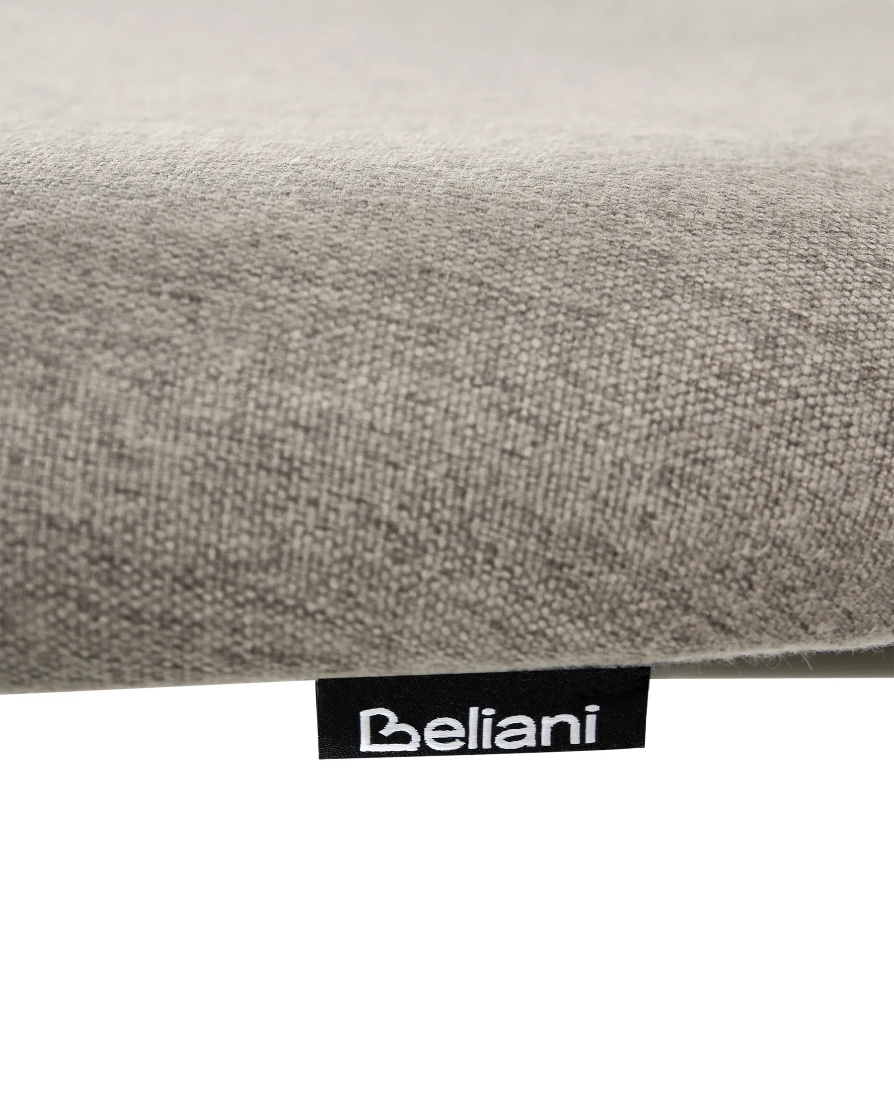 Set of 4 Dining Chairs RILEY Fabric Taupe