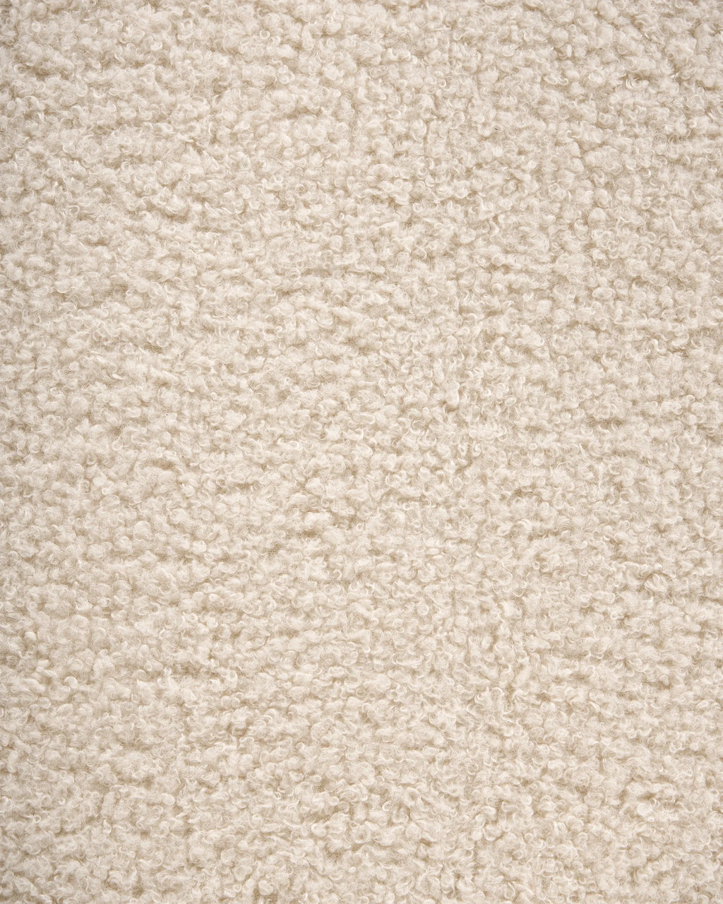 Set of 2 Bar Chairs UNITY Boucle Light Beige